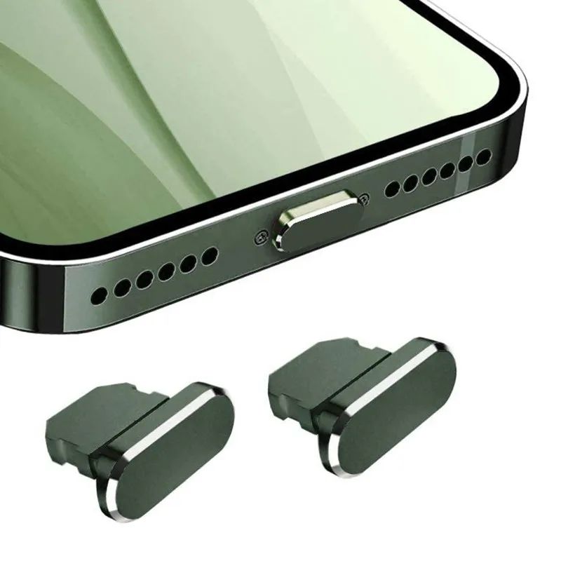 Metal Charging Port Dust Plug For IPhone 14