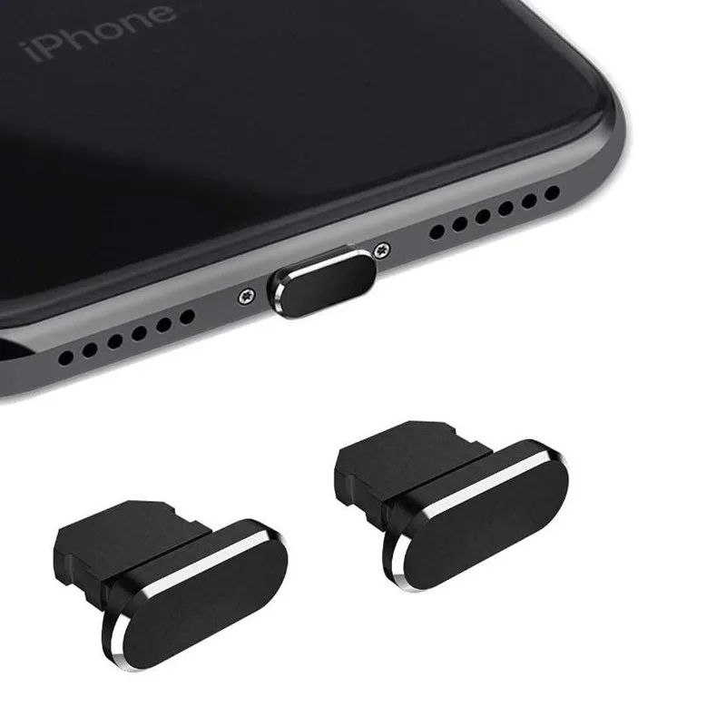 Metal Charging Port Dust Plug For IPhone 15