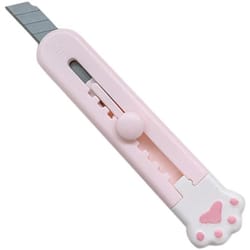 cute mini cat claw utility knife
