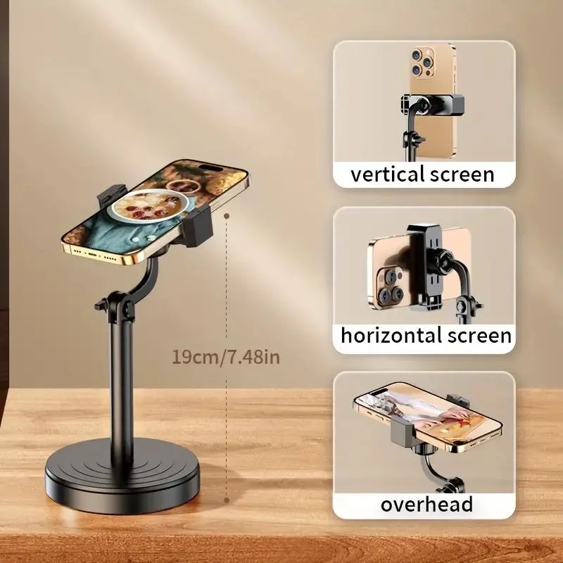 Adjustable Desk Phone And Tablet Holder 1