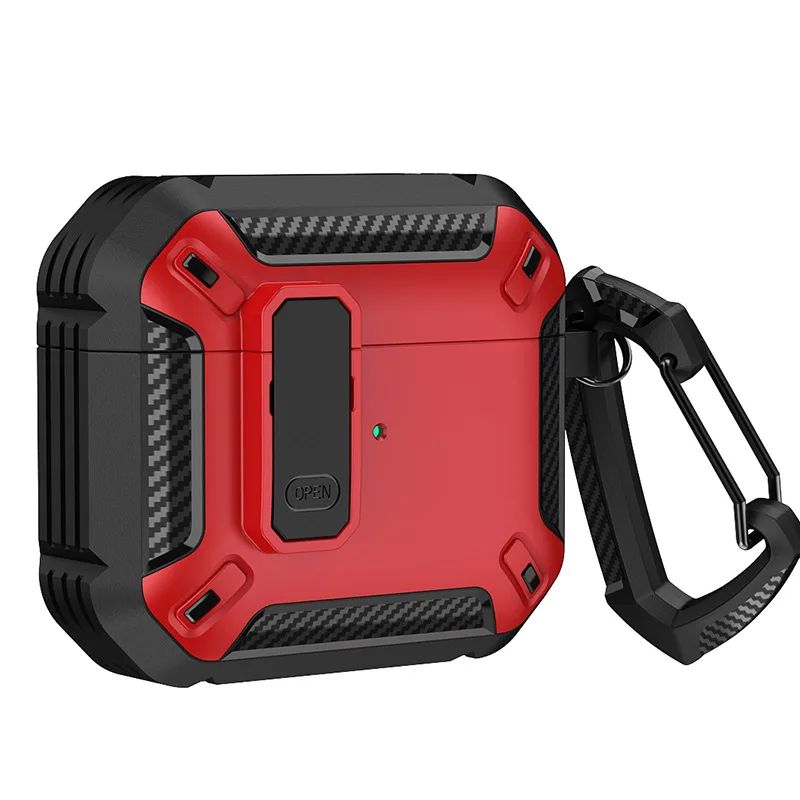 Luxury Shockproof AirPods Pro Case With Keychain 13