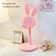 Cute Pink Rabbit Desktop Phone Holder 4