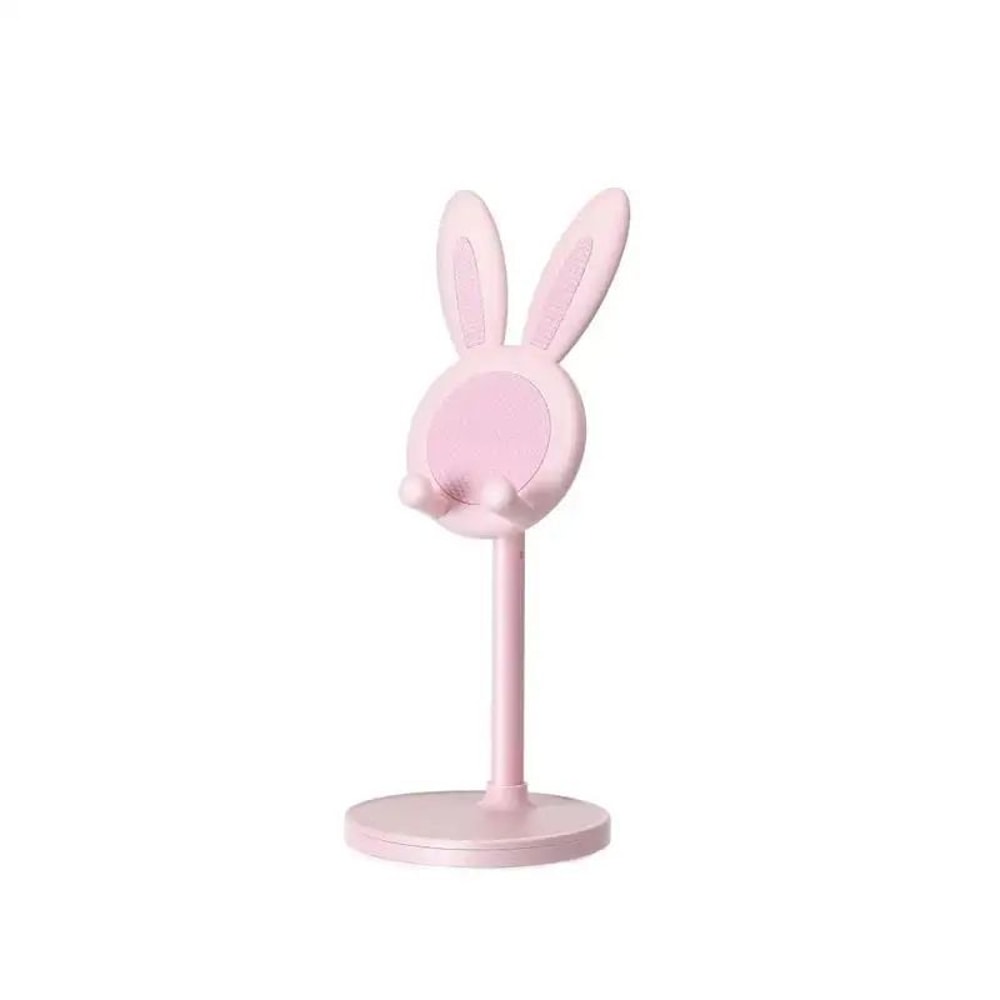 Cute Pink Rabbit Desktop Phone Holder 9