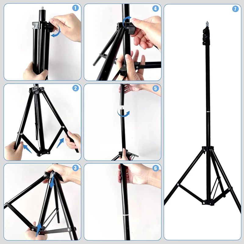 LED Selfie Ring Light With Tripod 5