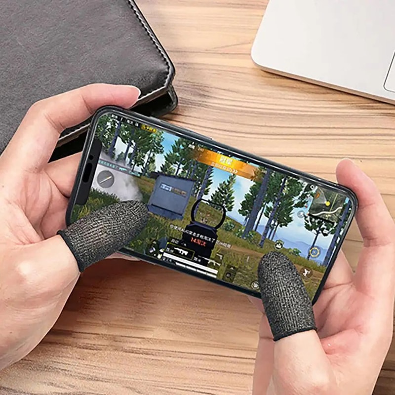 Gaming Finger Sleeves For Mobile Play 0