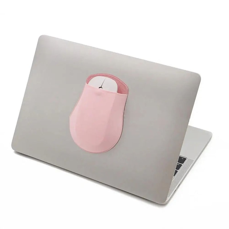 Slim Self Adhesive Mouse Holder Pouch 8