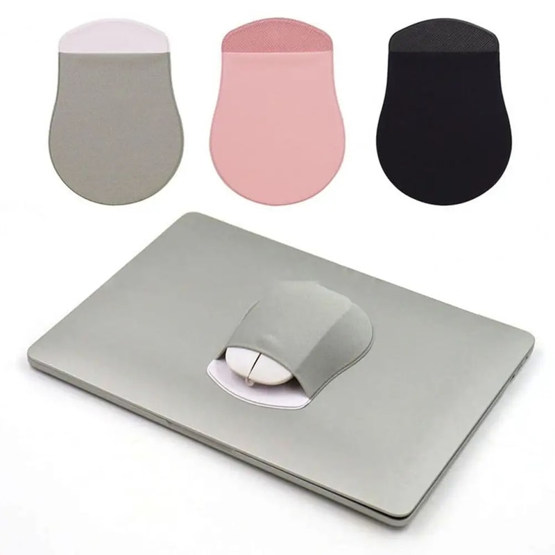 Slim Self Adhesive Mouse Holder Pouch 11