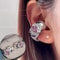 Rhinestone Earbud Clip Decoration 1