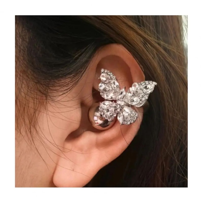 Rhinestone Earbud Clip Decoration 18