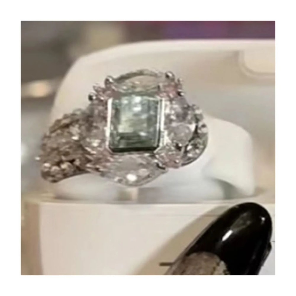 Rhinestone Earbud Clip Decoration 11