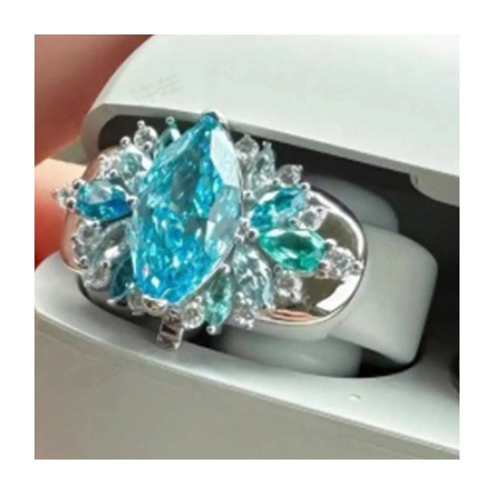 Rhinestone Earbud Clip Decoration 12