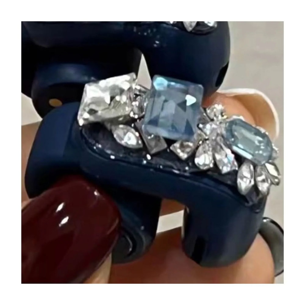 Rhinestone Earbud Clip Decoration 14