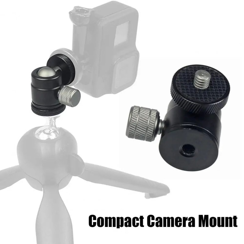 Mini Ball Head Camera Mount Adapter 2