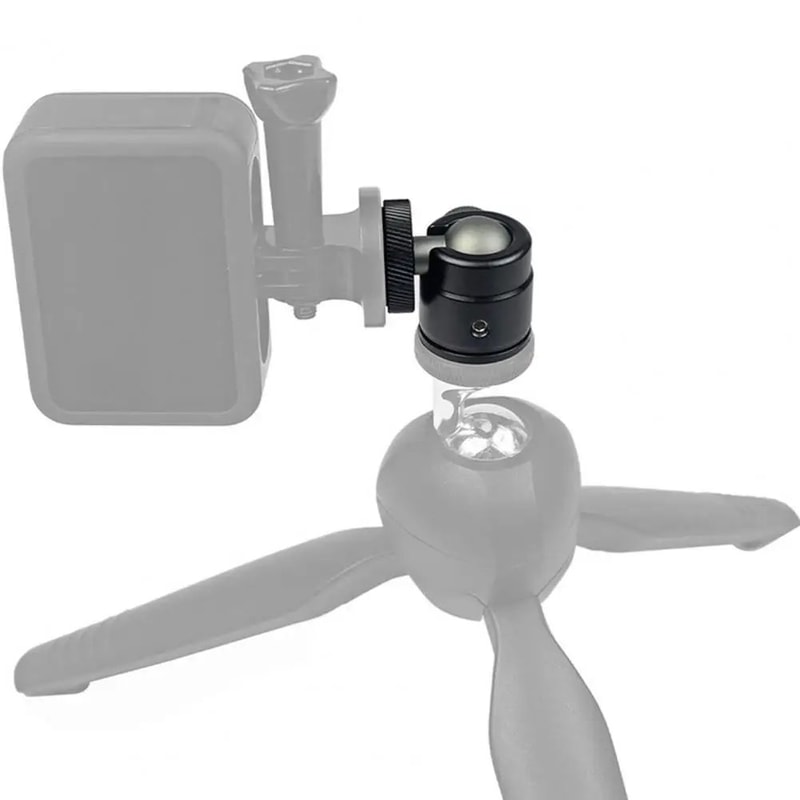 Mini Ball Head Camera Mount Adapter 3
