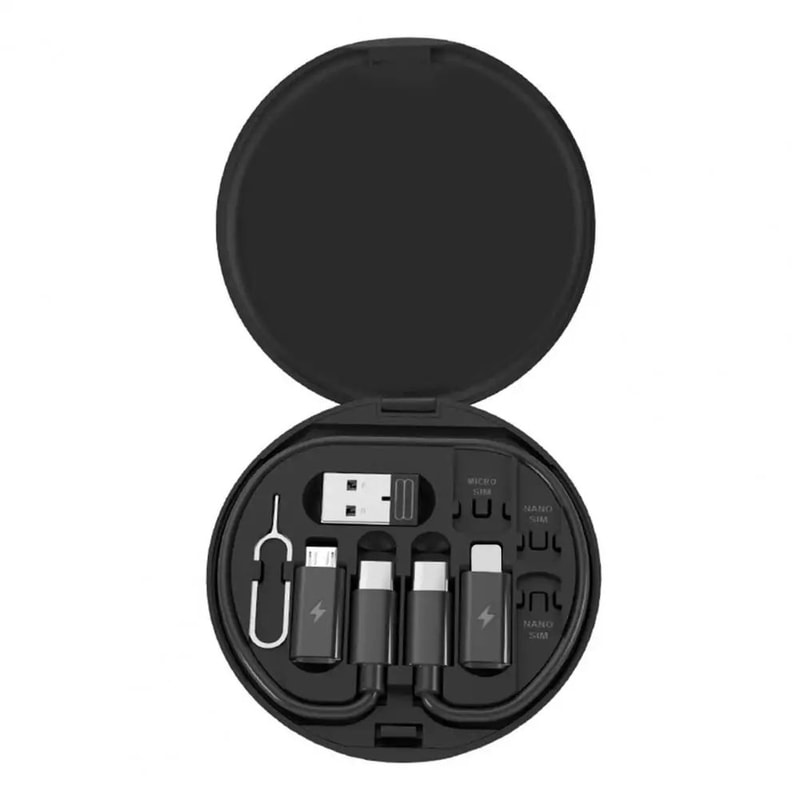 Multi Cable Adapter Storage Box 13