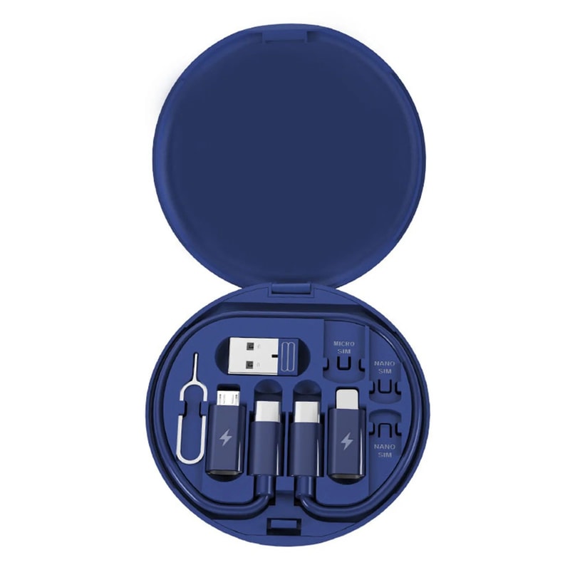 Multi Cable Adapter Storage Box 12