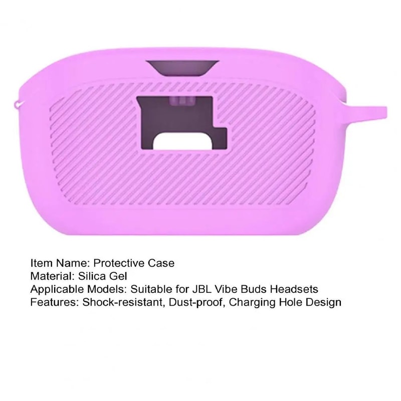 Silicone Protective Case For JBL Vibe Buds 7