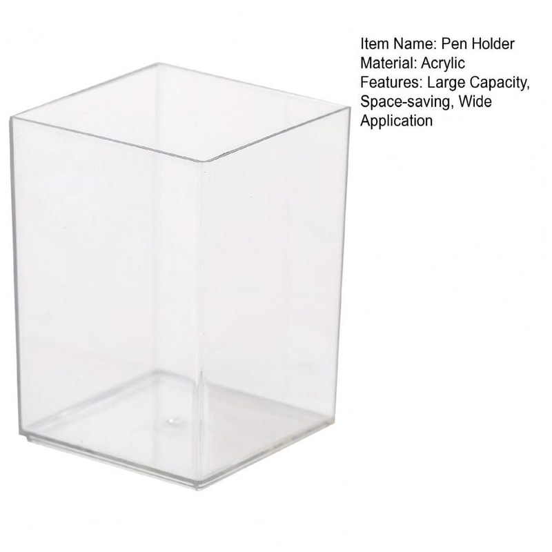 Clear Acrylic Pen And Brush Organizer 10