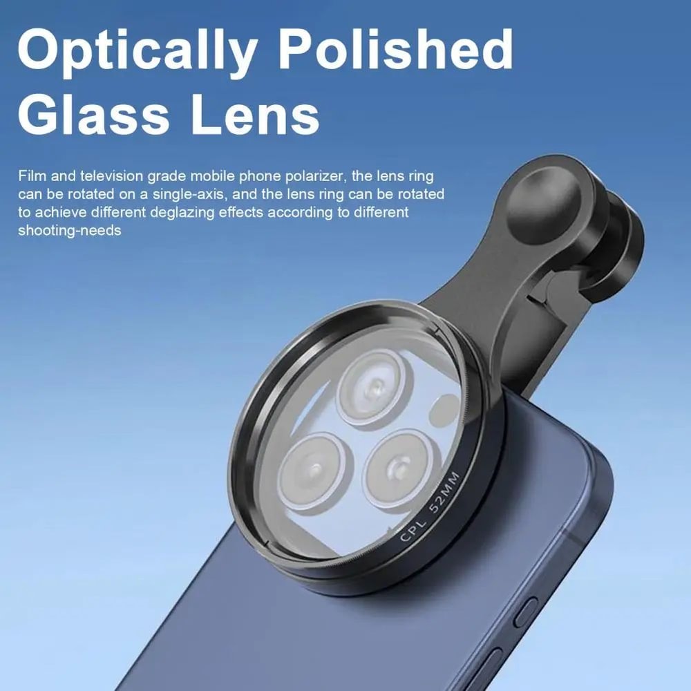 Rotatable Polarized Phone Camera Lens 0