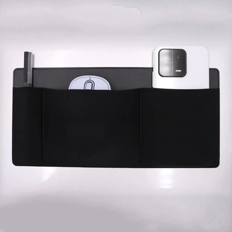 Adhesive Laptop Back Organizer Pouch 11