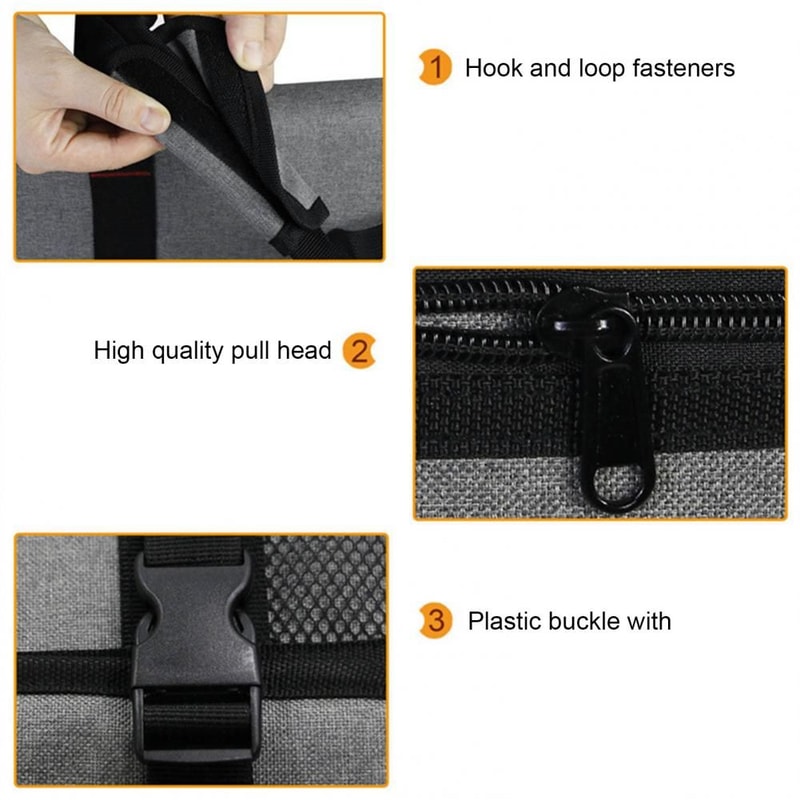 Portable Monitor Carrying Case Bag 8