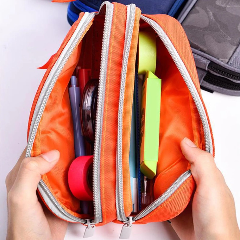 Multi Layer Zipper Pencil Case 3