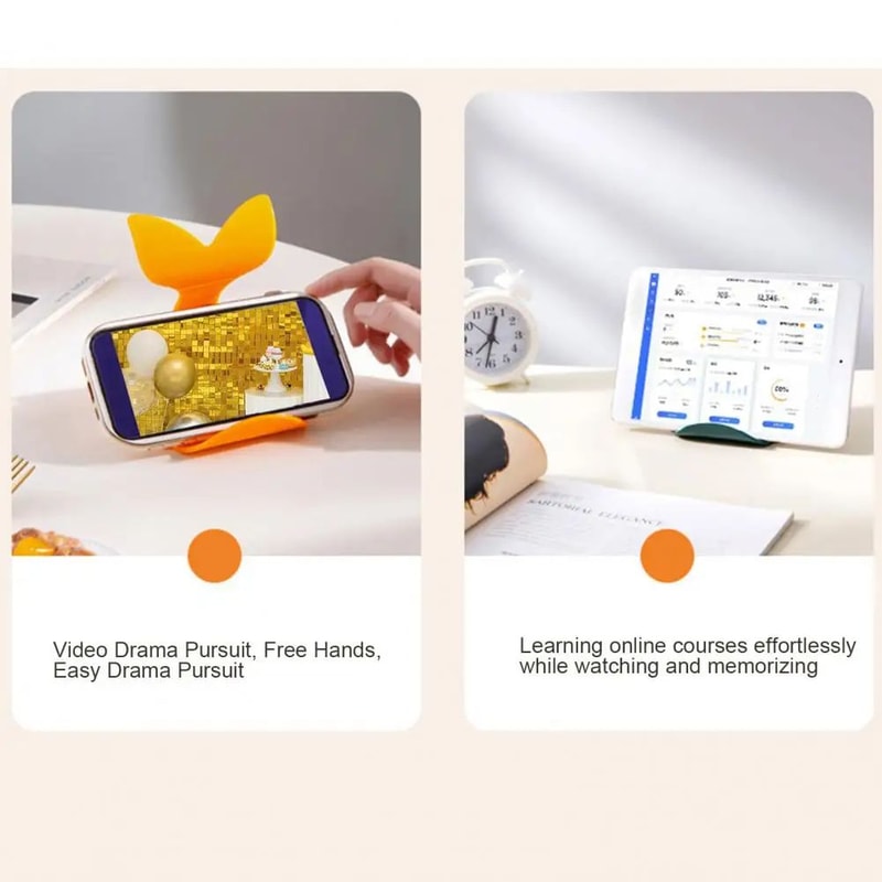 Whale Shaped Adjustable Phone Stand 4