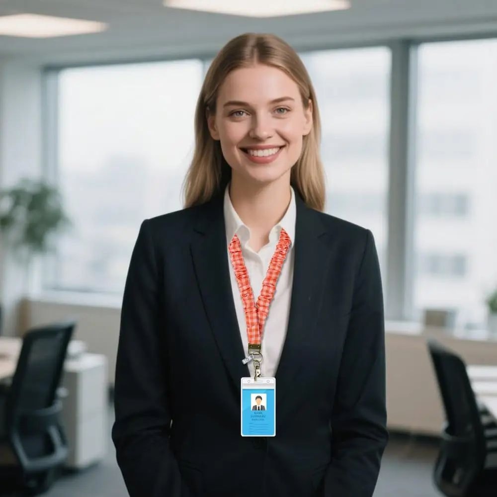 Retractable ID Badge Lanyard Set 1