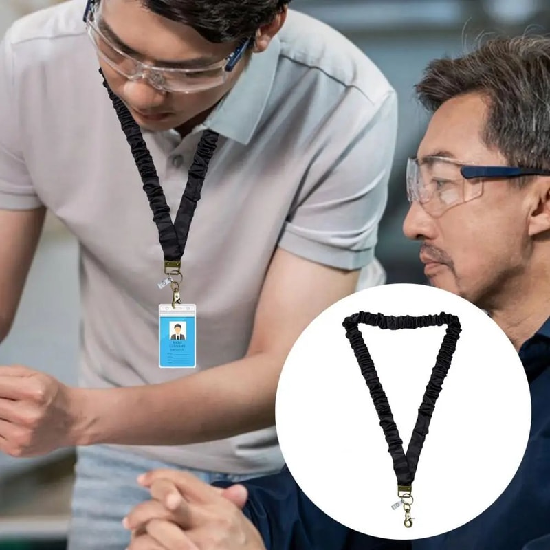 Retractable ID Badge Lanyard Set 2