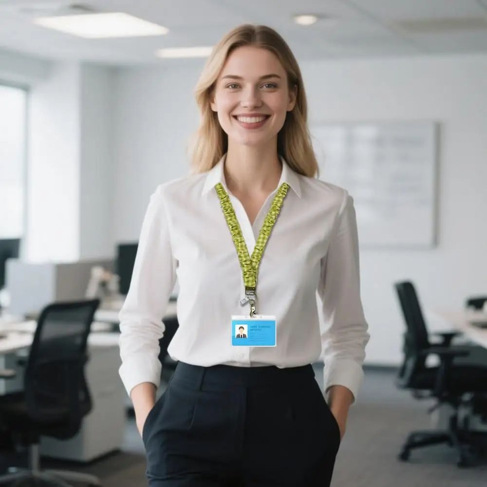 Retractable ID Badge Lanyard Set 6