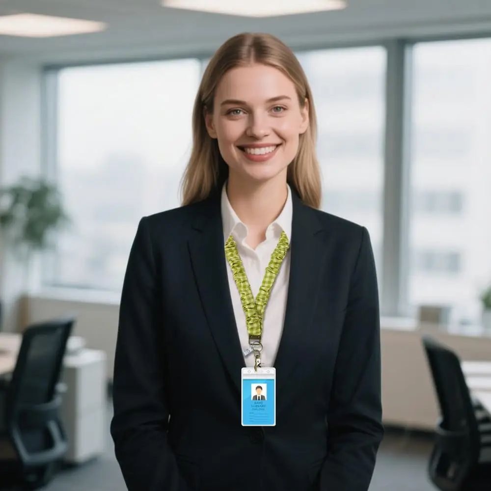 Retractable ID Badge Lanyard Set 10