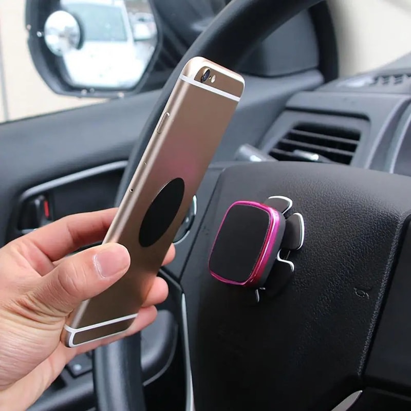 Universal Magnetic Phone Mount Metal Plate 2