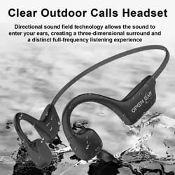 mini open ear bone conduction headphones