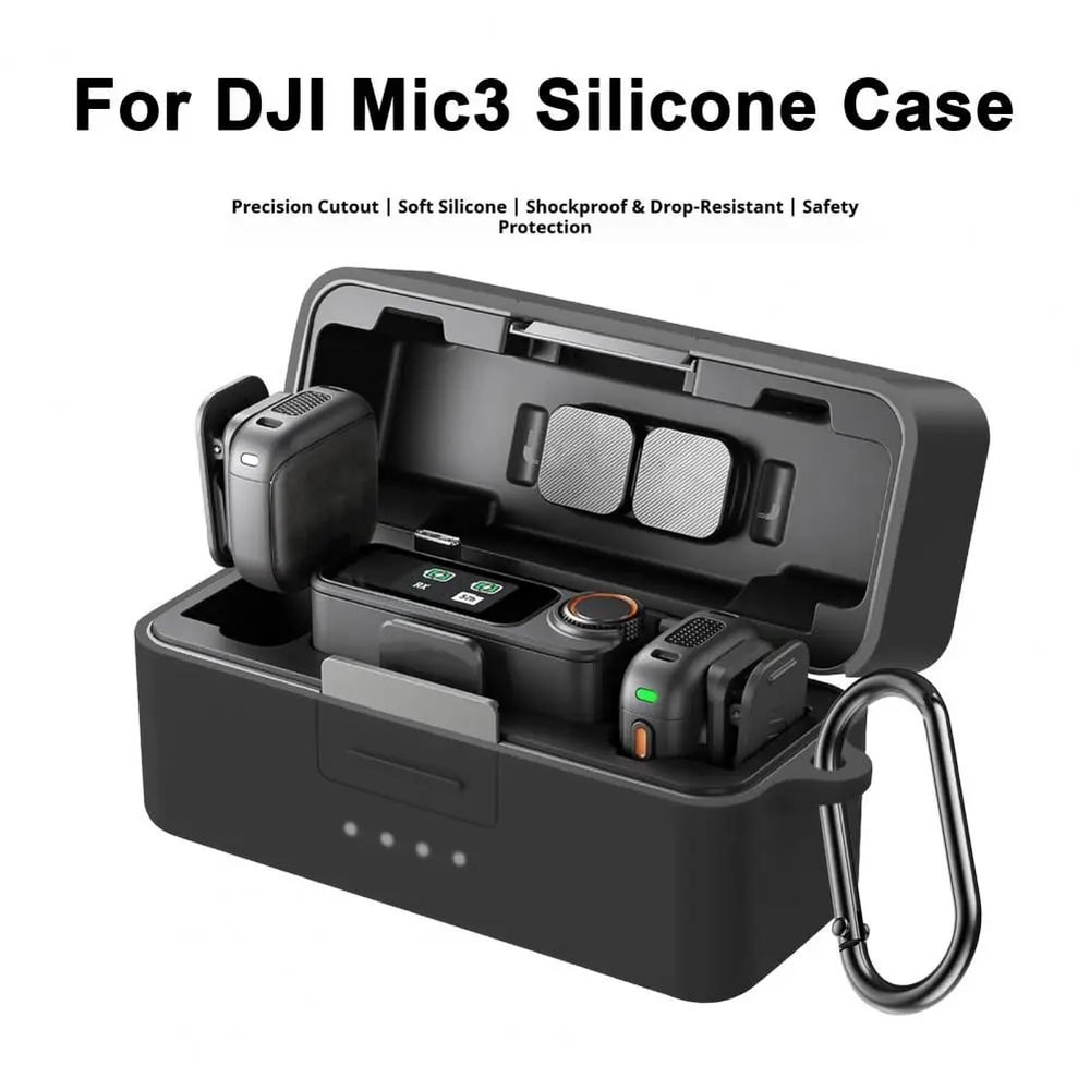 Silicone Protective Case For DJI Mic 3 1