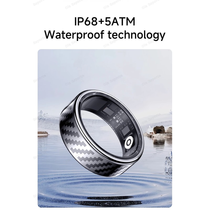 Smart Fitness Ring With Charging Case 12