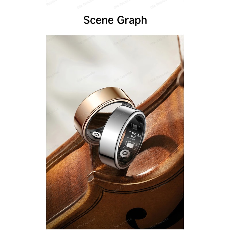 Smart Fitness Ring With Charging Case 13