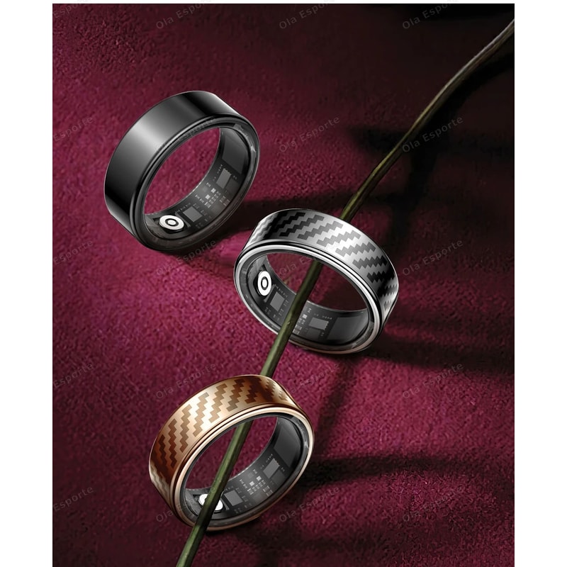 Smart Fitness Ring With Charging Case 14