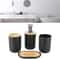 Bamboo Bathroom Accessory Set 1