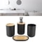 Bamboo Bathroom Accessory Set 1