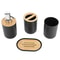 Bamboo Bathroom Accessory Set 4
