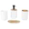 Bamboo Bathroom Accessory Set 8