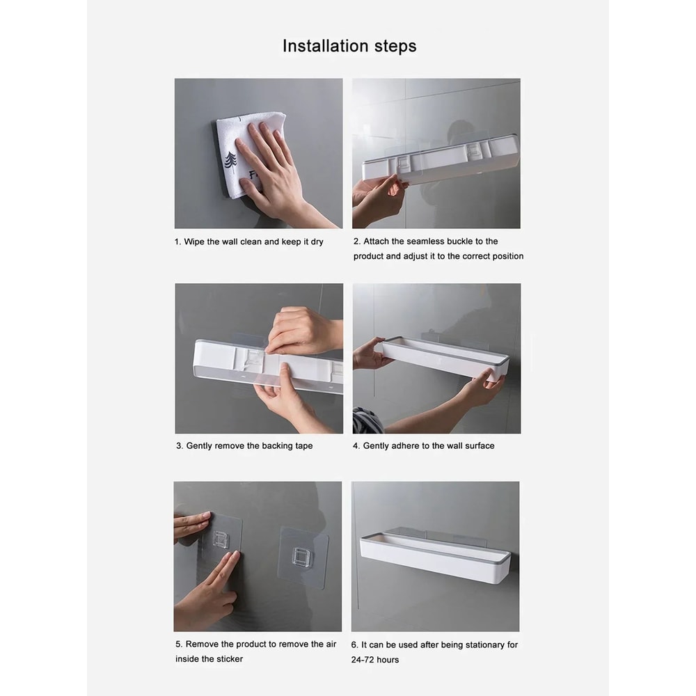 Wall Mounted Over Toilet Storage Shelf 4