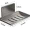 Wall Mounted Aluminum Bathroom Soap Dish 7