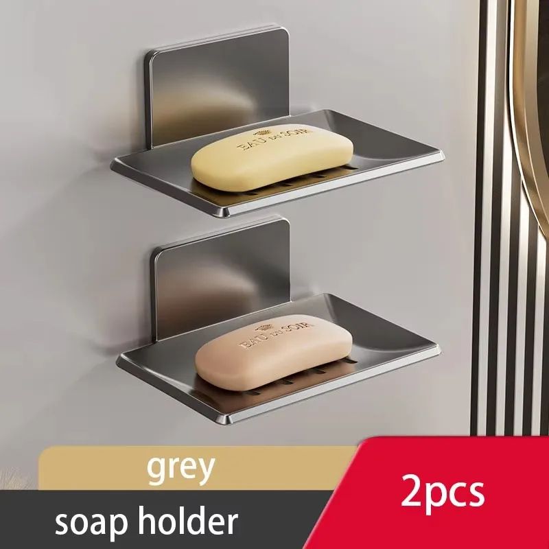 Wall Mounted Aluminum Bathroom Soap Dish 14