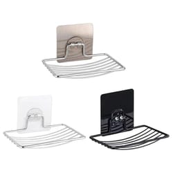 stainless steel wall mounted soap holder