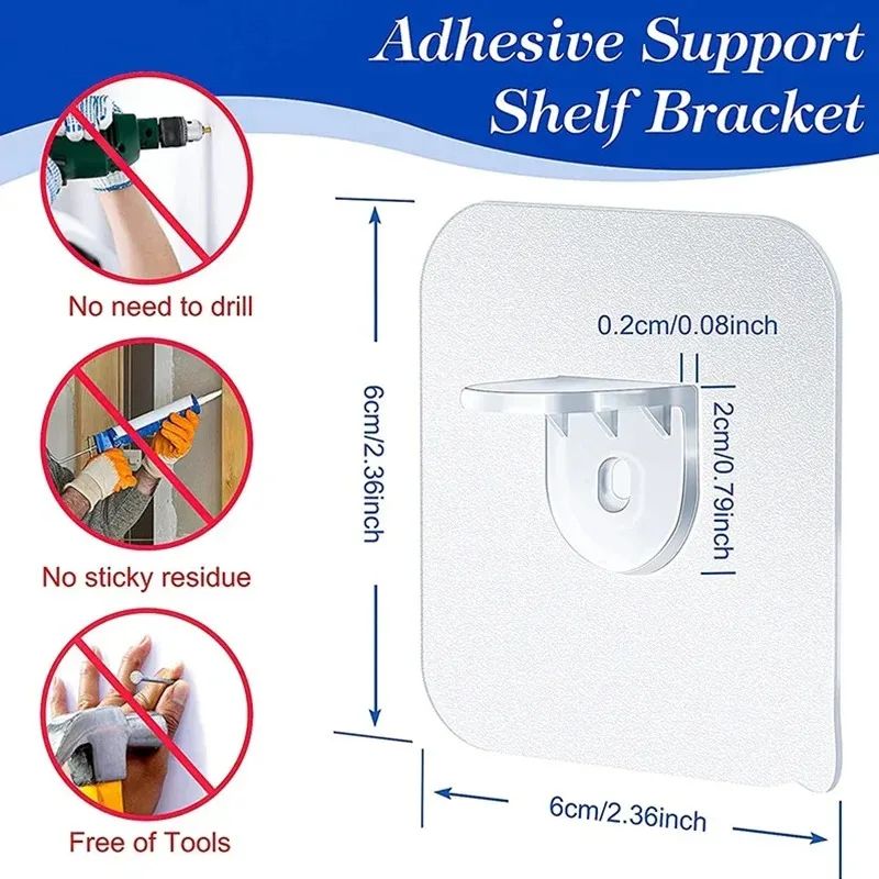 Self Adhesive Shelf Support Bracket 3