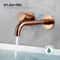 Rose Gold Brass Bathroom Faucet 1