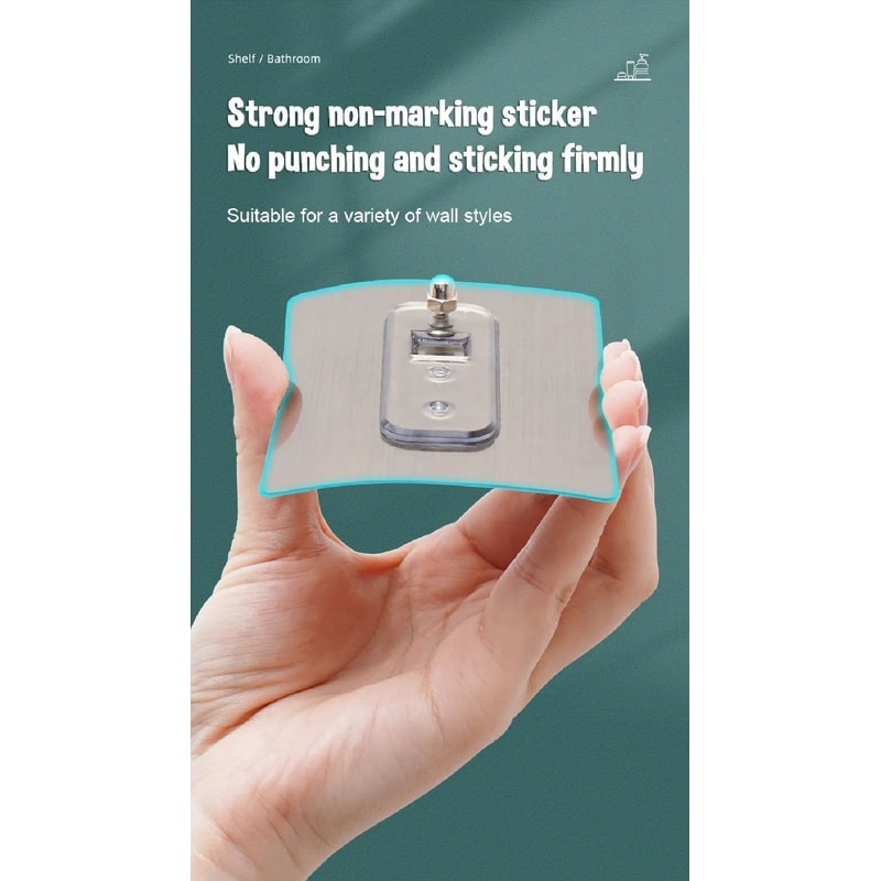 Wall Mounted Bathroom Storage Shelf 6