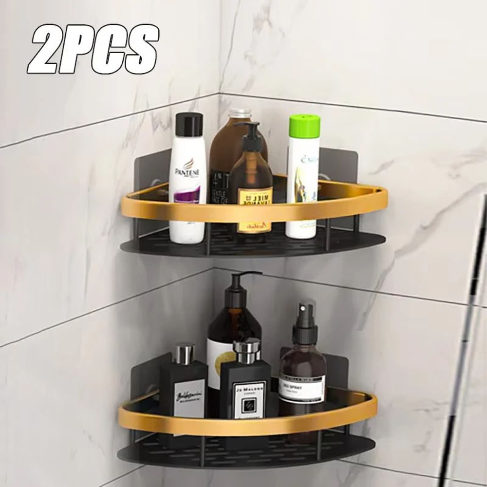 Wall Mounted Bathroom Storage Shelf 12