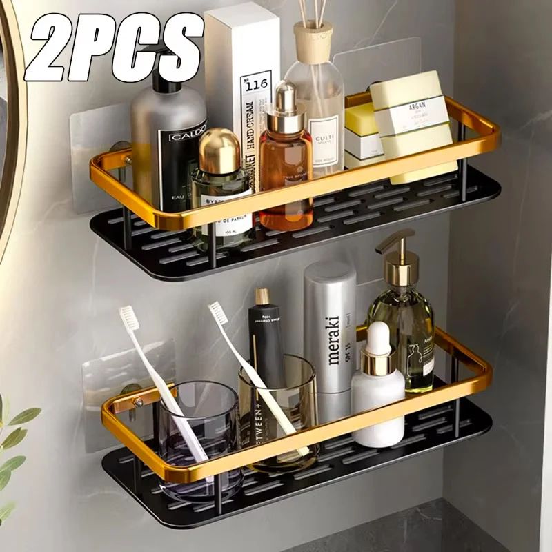 Wall Mounted Bathroom Storage Shelf 14